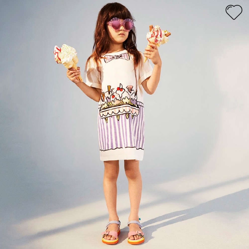 Stella McCartney Kids Bongo Ice Cream Dress Size 5